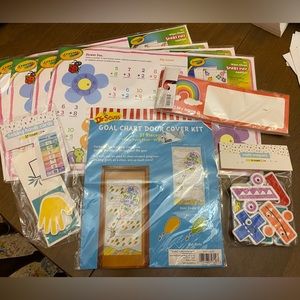 New in Package 9 piece Teacher Supply Bundle